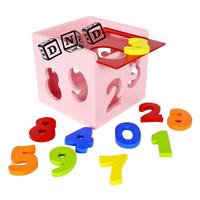 Gambar Mainan Edukatif / Edukasi Anak - Puzzle Balok Kayu - Kotak Angka 1-9 dari TokoDnD undefined 2 Tokopedia