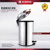 Gambar SUBRON Tempat tong sampah 5 liter stainless injak Rubbish bin rumah dari SUBRON KITCHENWARE undefined 4 Tokopedia