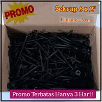 Gambar Skrup gypsum 2" yg tajam utk pasang plafon& partisi, screw drywall dari Toko Material Murah undefined 1 Tokopedia