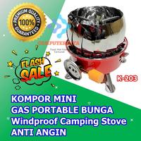 Gambar Kompor Gas mini Portable BUNGA WINDPROOF CAMPING - KEMPING STOVE KOVAR dari Computer Qita undefined 1 Tokopedia