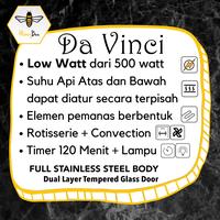 Gambar Honeybee Oven Listrik DaVinci 36L BB-88 LOW WATT Garansi Resmi dari Honeybee Indonesia undefined 2 Tokopedia