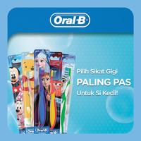 Gambar Oral-B Sikat Gigi Anak Stages 3 Cars/Frozen (5-7 tahun) - Isi 3 dari P&G Store undefined 3 Tokopedia