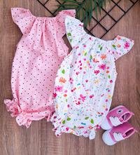 Gambar Jumper Bayi Perempuan Romper Bayi Perempuan Baju Bayi Perempuan 0-12M - Putih, S dari Aile Store undefined 1 Tokopedia