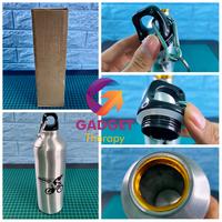 Gambar TaffSPORT Botol Minum Termos Sepeda 750ML Air Panas Dingin Aluminium - Silver dari Gadget Therapy undefined 5 Tokopedia