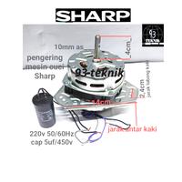 Gambar DINAMO SPIN PENGERING MESIN CUCI MANUAL SHARP dari 93Teknik undefined 1 Tokopedia