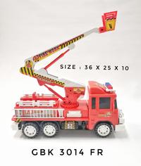 Gambar Mainan Anak Mobil Pemadam Kebakaran Friction GBK 3014 FR / Fire Truck dari EAZYTOYS undefined 2 Tokopedia