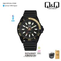 Gambar Q&Q QnQ QQ Original Jam Tangan Pria Rubber - S374 S374J Water Resist dari Q&Q Official Store undefined 1 Tokopedia