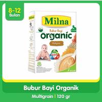 Gambar MILNA 8+ Bubur Bayi Organik Multigrain Box - 120gr dari Dunia Babies undefined 1 Tokopedia