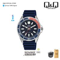 Gambar Q&Q QnQ QQ Original Jam Tangan Pria Rubber - S374 S374J Water Resist dari Q&Q Official Store undefined 2 Tokopedia