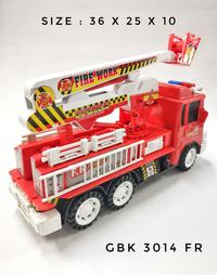 Gambar Mainan Anak Mobil Pemadam Kebakaran Friction GBK 3014 FR / Fire Truck dari EAZYTOYS undefined 3 Tokopedia