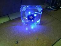 Gambar Fan Casing 8cm Transparan LED - Fan Case 8 cm Kipas Pendingin Komputer - Merah dari ZWETTALOGIC undefined 3 Tokopedia