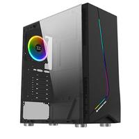 Gambar CASING GAMING Xigmatek Eros - Tempered Glass Mid-Tower ATX Gaming Case dari AL computerr undefined 2 Tokopedia