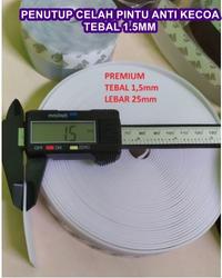 Gambar Door Seal Strip Penutup Celah Bawah Pintu Jendela Penahan Debu - TRANSPARAN, STANDAR L=2.5CM dari sansukarta store undefined 4 Tokopedia