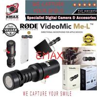 Gambar Mic RODE Videomic Me L Direct Microphone IOS Apple Device HP Me-L Ori dari emax mall undefined 1 Tokopedia