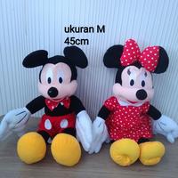 Gambar Boneka Mickey Minnie Mouse lucu medium 45cm - Mickey Mouse dari NAURA_RANIA undefined 1 Tokopedia