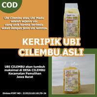 Gambar Keripik Ubi CILEMBU Asli Makanan Khas/ Cemilan Sumedang Bandung 180 gr - Original dari baihaqizaidan undefined 1 Tokopedia