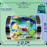 Gambar Seal Cup Lid Tutup Plastik SPARTA SUKHAKU Mesin Sealer (ASLI 1100 Cup) - Motif BUAH dari Optimus Pack Store undefined 1 Tokopedia