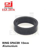 Gambar Ring Spacer 10mm Alumunium Hitam Sepeda Headset dari Esa Jaya Official undefined 1 Tokopedia