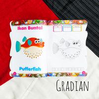 Gambar PAKET 2 BUKU MEWARNAI SAMBIL BELAJAR SERI HEWAN dari Gradian Bookstore undefined 2 Tokopedia