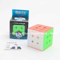 Gambar Rubik 3x3 Moyu Meilong Stickerless Speed Cube 3x3x3 dari Rubik kita undefined 3 Tokopedia