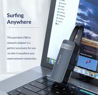 Gambar ORICO UTK U2 USB to LAN ethernet adapter UTKU2 UTK-U2 Black dari Click & Go Tokopedia undefined 1 Tokopedia