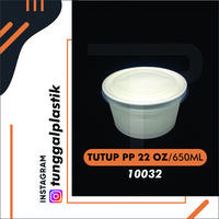 Gambar Tutup Paper Bowl 22 Oz 650ml isi @25pcs / Lid Paper Bowl dari TUNGGAL PLASTIK undefined 1 Tokopedia