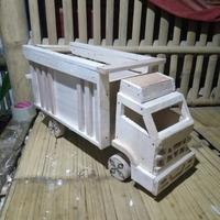 Gambar Truk oleng full kayu miniatur truk oleng mobilan truk oleng kayu dari Arrahmanshop31 undefined 1 Tokopedia