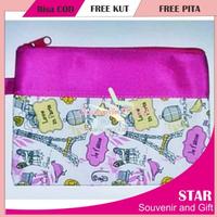 Gambar SOUVENIR PERNIKAHAN DOMPET MOTIF PARIS | DIBAWAH 5000 dari SOUVENIR&amp;INVITATION undefined 1 Tokopedia