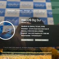 Gambar MacBook air retina 13" 2018 mulus lengkap dari ARMAN RIZQYA undefined 2 Tokopedia