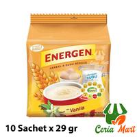Gambar Minuman Sereal Sarapan Energen Vanilla Pouch 10 Sachet x 29 gr dari ceriamart888 undefined 1 Tokopedia