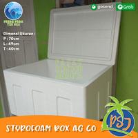 Gambar STYROFOAM Box AG 60 (Ukuran 30-35kg) / Styrofoam box Ikan / Box gabus dari Pasar Seafood Jakarta undefined 3 Tokopedia