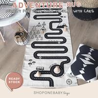 Gambar Adventure Rug Cars Road Mat Baby Playmat Children Kids Alas Main Anak dari onebaby shop undefined 3 Tokopedia