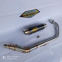 Gambar Knalpot racing Rcb New Cb150r Sonic Supra gtr Gsx r150 R15 v3 dari JTRMUFFLER RACING undefined 2 Tokopedia