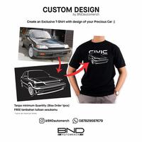 Gambar Kaos Custom Desain Mobil 2 Sisi Eksklusif KAOS MOBIL CUSTOM SATUAN dari BNDautodistro undefined 1 Tokopedia