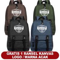 Gambar BELI 1 KURO TAS SEKOLAH + GRATIS 1 VIKING TAS SD SMP SMA SMK WARNA ACA - Paket - Hitam dari Bag&Stuff undefined 2 Tokopedia