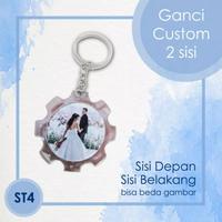 Gambar Gantungan Kunci Akrilik Bisa Custom 2 Sisi, Depan Belakang dari Store29custom undefined 3 Tokopedia