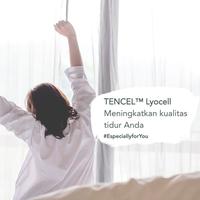 Gambar Fullset Fitted Sheet Bedcover Tencel REGALINEN Plain Custom King size dari REGALINEN ID undefined 4 Tokopedia