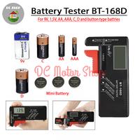 Gambar Battery Tester BT-168D Digital / Cek-Tes Batu Baterai BT168D /BT-168 D dari DC Motor Shop undefined 1 Tokopedia