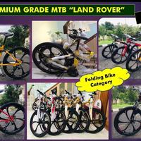 Gambar Sepeda MTB lipat 26" 27 Speed, Land Rover Folding Bike dari Dronnel Autoces undefined 5 Tokopedia