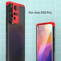 Gambar Full Protection Case 360° Vivo X50 / X50 PRO Hardcase Slim Armor - Black list Slvr, X50 Pro dari nucleo undefined 5 Tokopedia
