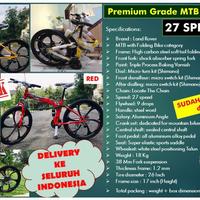 Gambar Sepeda MTB lipat 26" 27 Speed, Land Rover Folding Bike dari Dronnel Autoces undefined 4 Tokopedia