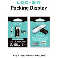 Gambar LOG ON LO-OT10 Lightning OTG USB Adapter Converter iPhone Plug & Play - Black dari Hippo Power Bank undefined 2 Tokopedia