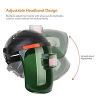 Gambar helm topeng las otomatis kedok welding helm las kaca mata las - Hitam dari Minimuscomp undefined 3 Tokopedia
