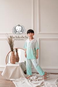 Gambar Piyama anak gradasi ice cream - Biru Muda, 10-12 Tahun dari machikobebe undefined 5 Tokopedia