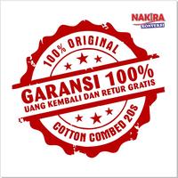 Gambar Kaos Polos Cotton Combed 20s ORI Gramasi 190 - 200 Lengan Pendek - Putih, XXL dari KAOS POLOS NAKIRA undefined 4 Tokopedia