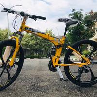 Gambar Sepeda MTB lipat 26" 27 Speed, Land Rover Folding Bike dari Dronnel Autoces undefined 1 Tokopedia