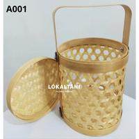 Gambar Hampers Bambu/Keranjang Anyaman/Anyaman rantang segi enam dari Lokaltani undefined 2 Tokopedia