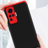 Gambar Full Protection Case 360° Vivo X50 / X50 PRO Hardcase Slim Armor - Black list Slvr, X50 Pro dari nucleo undefined 2 Tokopedia