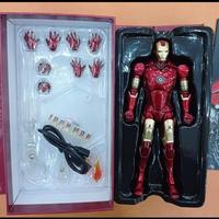 Gambar Marvel ZDToys Avengers Ironman Mark 3 with Led Zd Toys Original Figure dari Warung Michie Figure undefined 4 Tokopedia