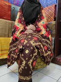 Gambar Kain Jumputan Palembang Merah A dari Songket PaSH Official Store undefined 2 Tokopedia